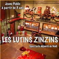 Les Lutins zinzins et le Père Noël. Le jeudi 23 décembre 2021 à Montauban. Tarn-et-Garonne.  10H00